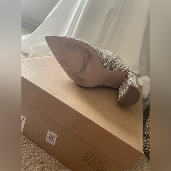 Women’s Steve Madden Tristan Rhinestone Booties - Size  7.5 - Picture 5 of 8